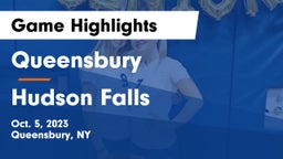 Queensbury  vs Hudson Falls  Game Highlights - Oct. 5, 2023