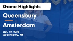 Queensbury  vs Amsterdam  Game Highlights - Oct. 12, 2023