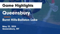 Queensbury  vs Burnt Hills-Ballston Lake  Game Highlights - May 22, 2024