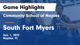 Community School of Naples vs South Fort Myers  Game Highlights - Jan. 1, 2022