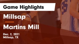 Millsap  vs Martins Mill  Game Highlights - Dec. 2, 2021