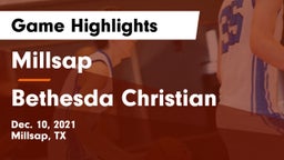 Millsap  vs Bethesda Christian  Game Highlights - Dec. 10, 2021