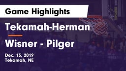 Tekamah-Herman  vs Wisner - Pilger  Game Highlights - Dec. 13, 2019
