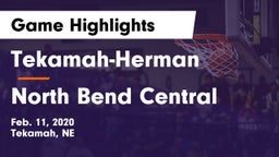 Tekamah-Herman  vs North Bend Central  Game Highlights - Feb. 11, 2020