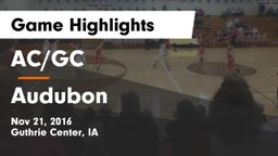 AC/GC  vs Audubon  Game Highlights - Nov 21, 2016