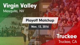Matchup: ****** Valley High vs. Truckee  2016