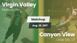Matchup: ****** Valley High vs. Canyon View  2017