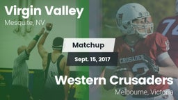 Matchup: ****** Valley High vs. Western Crusaders 2017