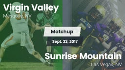 Matchup: ****** Valley High vs. Sunrise Mountain  2017