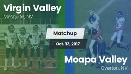 Matchup: ****** Valley High vs. Moapa Valley  2017