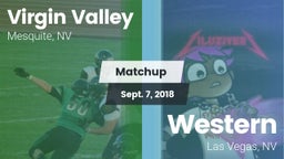 Matchup: ****** Valley High vs. Western  2018