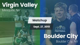 Matchup: ****** Valley High vs. Boulder City  2019