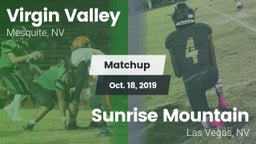 Matchup: ****** Valley High vs. Sunrise Mountain  2019