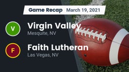 Recap: ****** Valley  vs. Faith Lutheran  2021