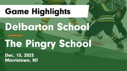 Delbarton School vs The Pingry School Game Highlights - Dec. 13, 2023