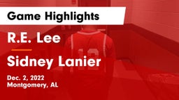 R.E. Lee  vs Sidney Lanier  Game Highlights - Dec. 2, 2022