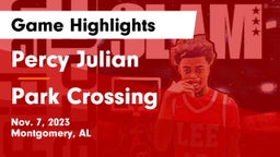 Percy Julian  vs Park Crossing  Game Highlights - Nov. 7, 2023