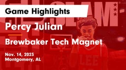 Percy Julian  vs Brewbaker Tech Magnet  Game Highlights - Nov. 14, 2023