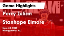 Percy Julian  vs Stanhope Elmore  Game Highlights - Nov. 30, 2023