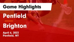 Penfield  vs Brighton  Game Highlights - April 6, 2022