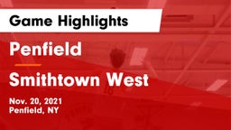 Penfield  vs Smithtown West  Game Highlights - Nov. 20, 2021