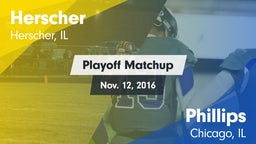 Matchup: Herscher  vs. Phillips  2016