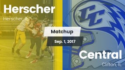 Matchup: Herscher  vs. Central  2017