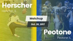 Matchup: Herscher  vs. Peotone  2017