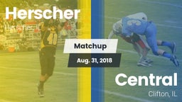 Matchup: Herscher  vs. Central  2018
