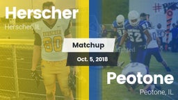 Matchup: Herscher  vs. Peotone  2018