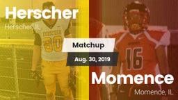 Matchup: Herscher  vs. Momence  2019