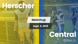 Matchup: Herscher  vs. Central  2019