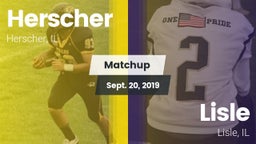 Matchup: Herscher  vs. Lisle  2019