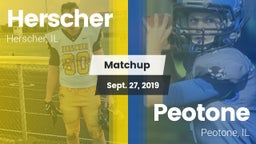 Matchup: Herscher  vs. Peotone  2019