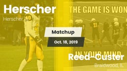 Matchup: Herscher  vs. Reed-Custer  2019
