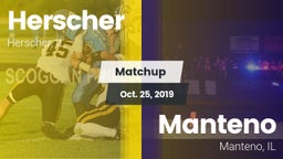 Matchup: Herscher  vs. Manteno  2019