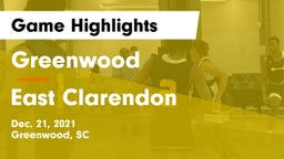 Greenwood  vs East Clarendon Game Highlights - Dec. 21, 2021
