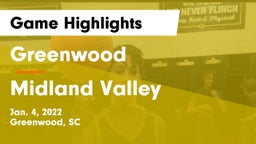Greenwood  vs Midland Valley  Game Highlights - Jan. 4, 2022