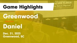 Greenwood  vs Daniel  Game Highlights - Dec. 21, 2023