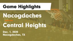 Nacogdoches  vs Central Heights  Game Highlights - Dec. 1, 2020