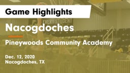 Nacogdoches  vs Pineywoods Community Academy Game Highlights - Dec. 12, 2020