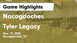 Nacogdoches  vs Tyler Legacy  Game Highlights - Dec. 19, 2020