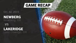 Recap: Newberg  vs. Lakeridge  2015