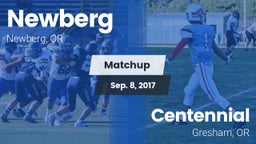 Matchup: Newberg  vs. Centennial  2017