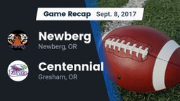 Recap: Newberg  vs. Centennial  2017