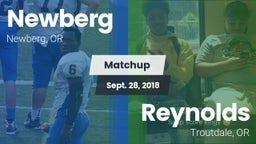 Matchup: Newberg  vs. Reynolds  2018
