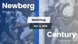 Matchup: Newberg  vs. Century  2018