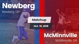 Matchup: Newberg  vs. McMinnville  2018
