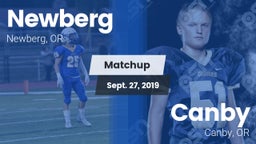 Matchup: Newberg  vs. Canby  2019