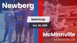 Matchup: Newberg  vs. McMinnville  2019
